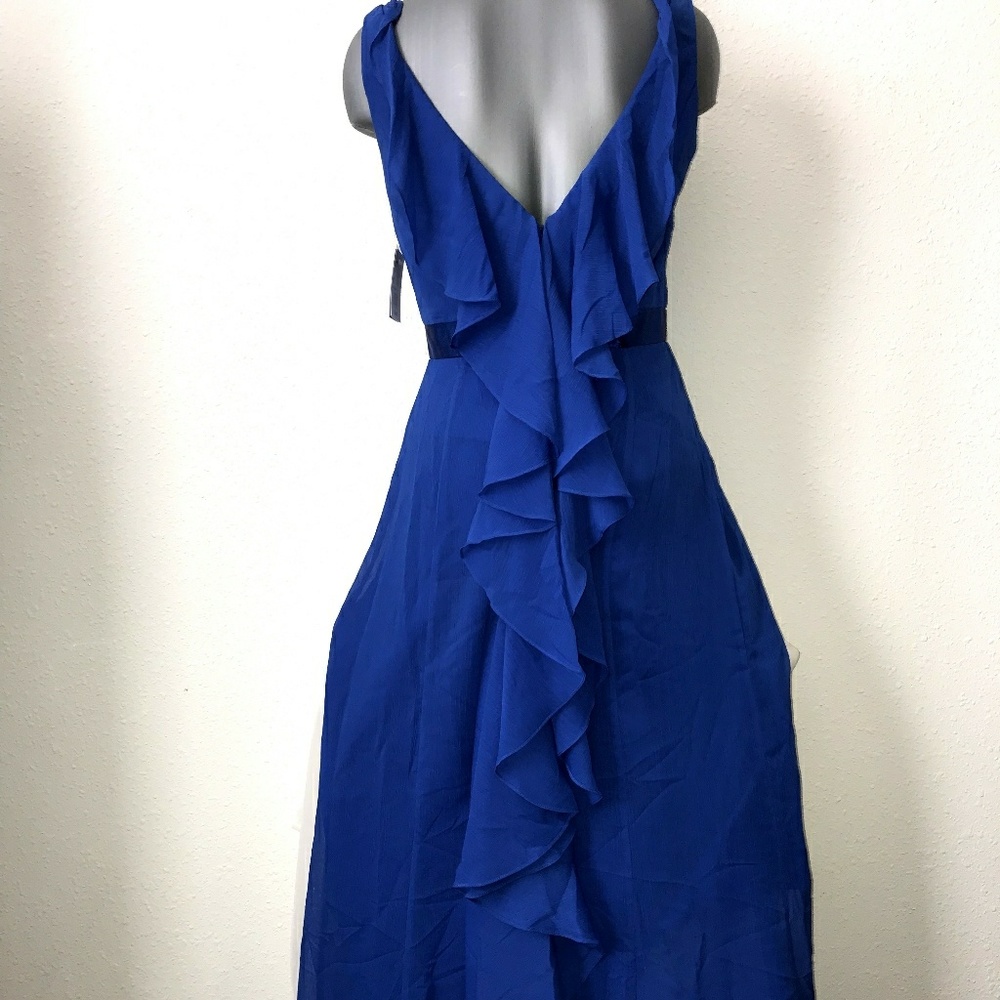 NEW David's Bridal Royal Blue long dress size 8